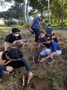Faculty of Veterinary Medicine, University of Udayana Participated in the activity of Cultivating Superior Forage Animal Feed by the Bali Agricultural Technology Study Center, Badung District Agriculture and Food Service Department at the UPTD Bali C
