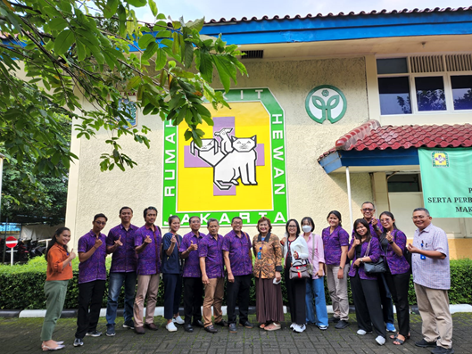 Persiapan Pembangunan RSHP Internasional RSHP FKH UNUD Melaksanakan Kunjungan Studi Banding Ke RSH Jakarta
